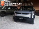 全铝车身/8.99万元起售 风云X3系列双车上市