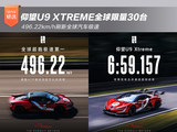 仰望U9 XTREME全球限量30台 496.22km/h刷新全球汽车极速