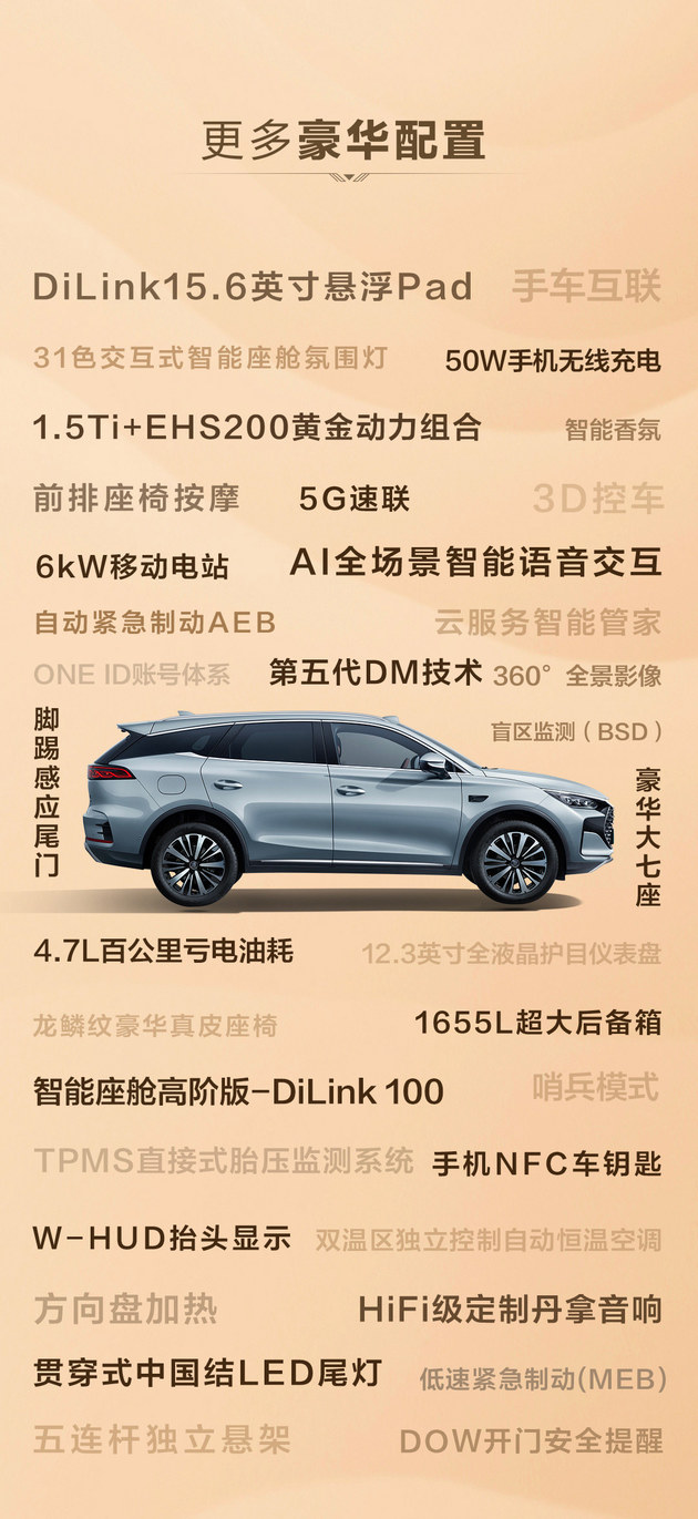 唐DM-i智驾版 175KM长续航版上市17.98万起
