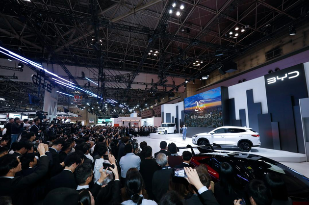 “单刀赴会”东京车展的比亚迪 正在撬动日本汽车根基