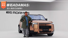 极石ADAMS：别人有的它全都有！
