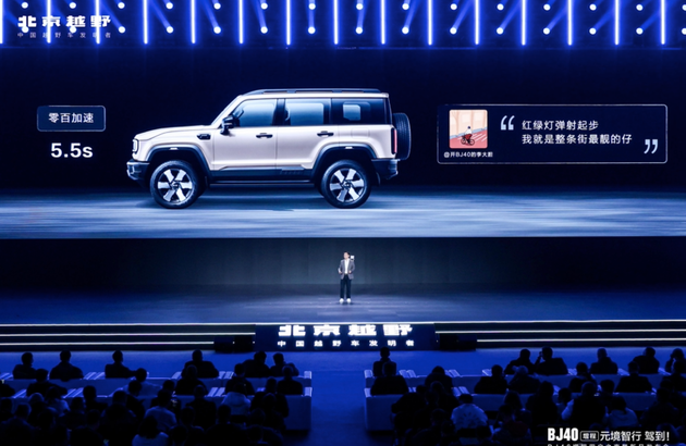 限时焕新价19.48万 BJ40增程元境智行版上市