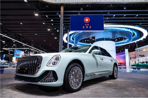 重新定义东方豪华！红旗金葵花以东方雅趣惊艳广州车展