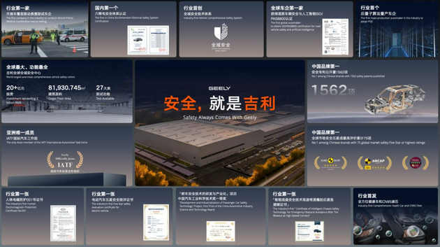 五大世界纪录背后 吉利的安全野心不止于一座实验室