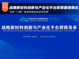 战略新材料创新与产业化平台即将重磅推出 战略新材料创新与产业化平台即将重磅推出