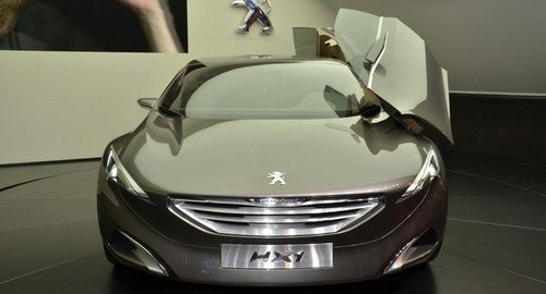2011法兰克福 标致HX1概念车首发亮相