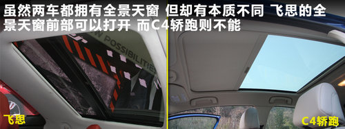错位对决 现代飞思对比雪铁龙C4轿跑