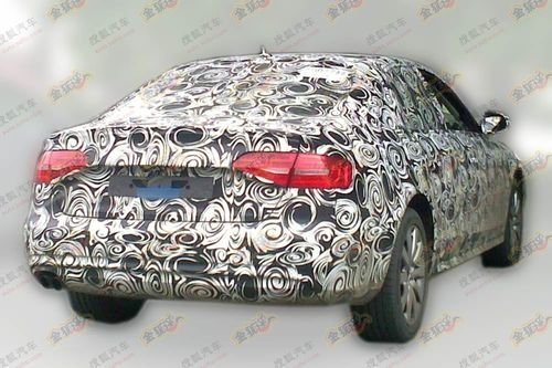 换用全新家族脸谱 奥迪a4l改款国内曝光_58汽车手机版