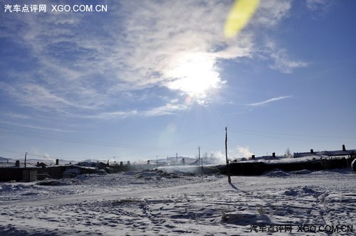 零下35度低温 满洲里冰雪体验奥迪全系