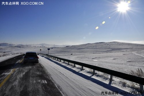 零下35度低温 满洲里冰雪体验奥迪全系