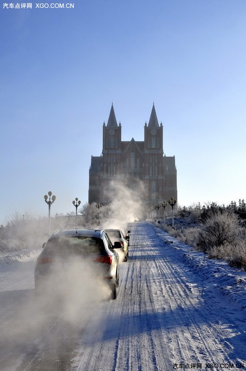 零下35度低温 满洲里冰雪体验奥迪全系