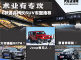 术业有专攻 6款各具所长SUV车型推荐
