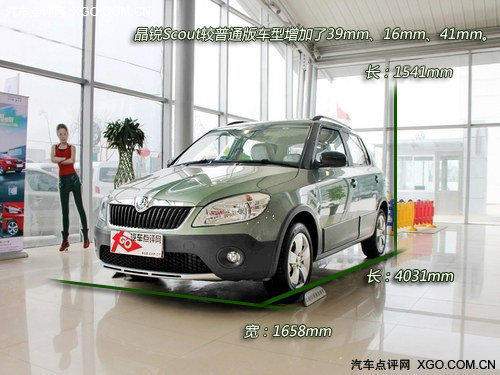 同平台产物 Cross POLO对比晶锐Scout