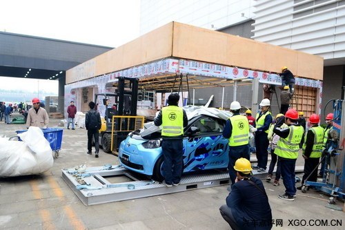 北京车展探馆 丰田IQ EV电动车提前曝光