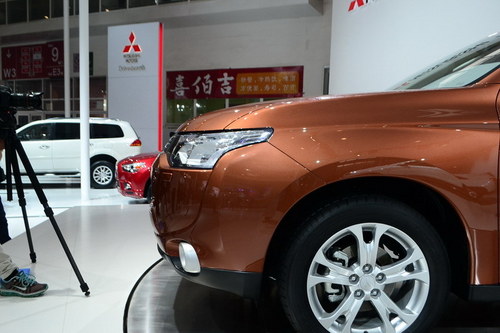 2012北京车展 三菱全新欧蓝德正式发布