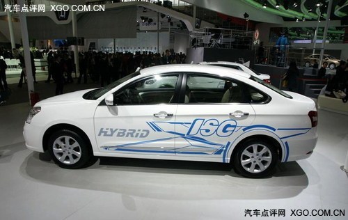 2012北京车展 风神A60 SIG混动版亮相