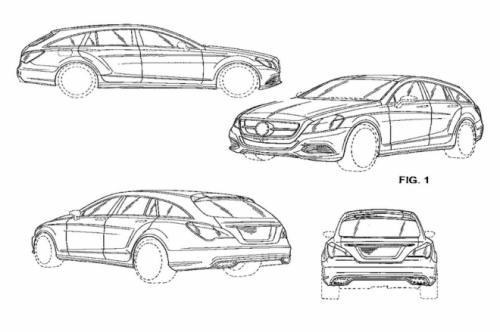 亮相古德伍德 奔驰CLS猎装版专利图曝光