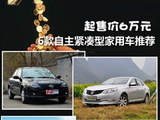 起售价6万元 6款自主紧凑型家用车推荐