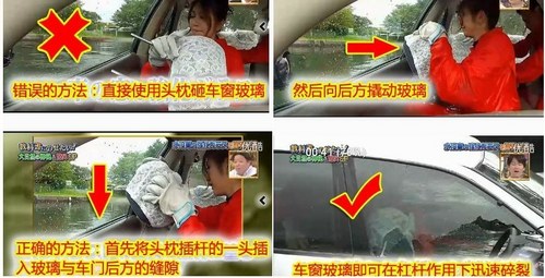 真的还是假的？落水车中的逃生方案