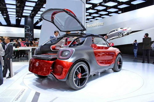 巴黎车展 Smart Forstars概念车发布