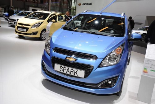 2012巴黎车展 雪佛兰改款Spark正式发布