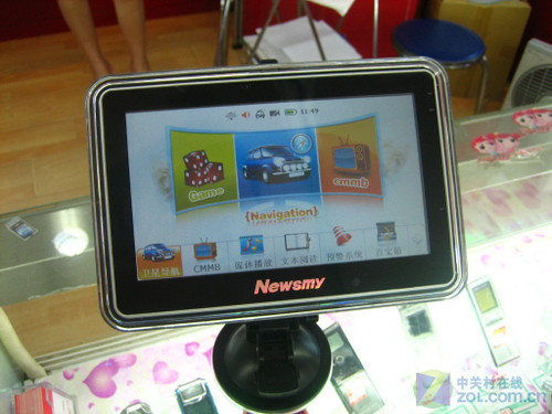 上市促销 纽曼S760TV高清新品GPS上柜 